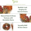 image:imageNearly Natural 26 in Fall Sorghum Harvest Autumn Artificial Wreath