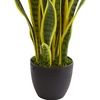 image:imageNearly Natural 26 in Sansevieria Artificial Silk Plants Green