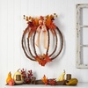 image:imageNearly Natural 26in Autumn Pumpkin Artificial Vine Fall Wreath