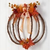 image:imageNearly Natural 26in Autumn Pumpkin Artificial Vine Fall Wreath