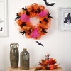 image:imageNearly Natural 26in Halloween Spider Mesh Wreath