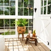 image:imageNearly Natural 27in UV Resistant Artificial Boston Fern Plant with Real Touch Leaves IndoorOutdoor23 in