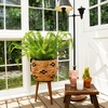 image:imageNearly Natural 27in UV Resistant Artificial Boston Fern Plant with Real Touch Leaves IndoorOutdoor27 in