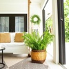 image:imageNearly Natural 27in UV Resistant Artificial Boston Fern Plant with Real Touch Leaves IndoorOutdoor48 in