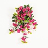 image:imageNearly Natural 28 Bougainvillea Hanging Bush Artificial Set of 2 UV Resistant IndoorOutdoor Silk Plants RedPink
