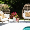 image:imageNearly Natural 29 in Artificial Geranium UVResistant Outdoor Porch DecorPink