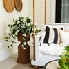 image:imageNearly Natural 29 in Artificial Geranium UVResistant Outdoor Porch DecorWhite