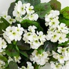 image:imageNearly Natural 29 in Artificial Geranium UVResistant Outdoor Porch DecorWhite