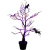 image:imageNearly Natural 2ft PreLit Halloween Black Spooky Twig Tree with Bats and 40 LED Lights