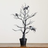 image:imageNearly Natural 2ft PreLit Halloween Black Spooky Twig Tree with Bats and 40 LED Lights