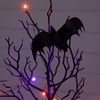 image:imageNearly Natural 2ft PreLit Halloween Black Spooky Twig Tree with Bats and 40 LED Lights