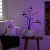 image:imageNearly Natural 2ft PreLit Halloween Black Spooky Twig Tree with Bats and 40 LED Lights