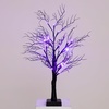 image:imageNearly Natural 2ft PreLit Halloween Deluxe Black Twig Artificial Fall Tree with 44 Orange and Purple LED Lights