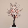 image:imageNearly Natural 2ft PreLit Halloween Deluxe Black Twig Artificial Fall Tree with 44 Orange and Purple LED Lights