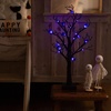 image:imageNearly Natural 2ft PreLit Halloween Spider Twig Tree with 24 Purple LED Lights