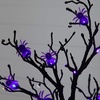 image:imageNearly Natural 2ft PreLit Halloween Spider Twig Tree with 24 Purple LED Lights