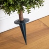 image:imageNearly Natural 2ft UV Resistant Artificial Boxwood Topiary with Integrated Ground Stake IndoorOutdoor  Set of 2