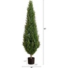 image:imageNearly Natural 2ft UV Resistant Artificial Rosemary Cone Topiary Tree IndoorOutdoorGreen