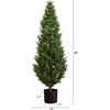 image:imageNearly Natural 2ft UV Resistant Artificial Rosemary Cone Topiary Tree IndoorOutdoorGreen