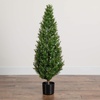 image:imageNearly Natural 2ft UV Resistant Artificial Rosemary Cone Topiary Tree IndoorOutdoorGreen