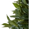 image:imageNearly Natural 3 ft Artificial Bay Leaf Topiary UVResistant Porch Decor