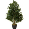 image:imageNearly Natural 3 ft Artificial Bay Leaf Topiary UVResistant Porch Decor