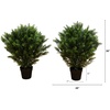 image:imageNearly Natural 3 ft Artificial Cedar Tree UVResistant Outdoor Porch Decor