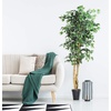 image:imageNearly Natural 3 ft Artificial Ficus Tree with Natural Wood Trunks6ft
