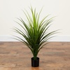 image:imageNearly Natural 3 ft Artificial Grass Plant UVResistant Outdoor Porch Decor