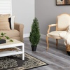 image:imageNearly Natural 3 ft Artificial Mini Cedar Pine Tree for Home DecorGreen