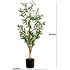 image:imageNearly Natural 3 ft Artificial Olive Tree with Natural Trunk for Decor3ft