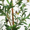 image:imageNearly Natural 3 ft Artificial Olive Tree with Natural Trunk for Decor5ft