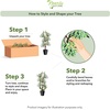 image:imageNearly Natural 3 ft Artificial Olive Tree with Natural Trunk for Decor7ft