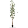 image:imageNearly Natural 3 ft Artificial Olive Tree with Natural Trunk for Decor9ft