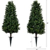 image:imageNearly Natural 3 ft UVResistant Artificial Boxwood Set of 2 with Stake