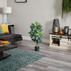 image:imageNearly Natural 3 ft Zebra Artificial Plant with Striped Leaves and Pot