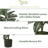 image:imageNearly Natural 3 ft Zebra Artificial Plant with Striped Leaves and Pot