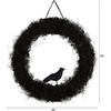 image:imageNearly Natural 30in Halloween Black Raven Twig Wreath