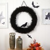 image:imageNearly Natural 30in Halloween Black Raven Twig Wreath