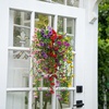 image:imageNearly Natural 30in UV Resistant Artificial Daisy Hanging Plant IndoorOutdoor  Set of 6Assorted 1
