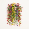 image:imageNearly Natural 30in UV Resistant Artificial Daisy Hanging Plant IndoorOutdoor  Set of 6Assorted 1
