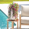 image:imageNearly Natural 30in UV Resistant Artificial Daisy Hanging Plant IndoorOutdoor  Set of 6Assorted 1