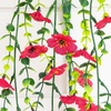 image:imageNearly Natural 30in UV Resistant Artificial Daisy Hanging Plant IndoorOutdoor  Set of 6Beauty
