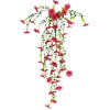 image:imageNearly Natural 30in UV Resistant Artificial Daisy Hanging Plant IndoorOutdoor  Set of 6Beauty