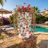 image:imageNearly Natural 30in UV Resistant Artificial Daisy Hanging Plant IndoorOutdoor  Set of 6Beauty