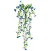 image:imageNearly Natural 30in UV Resistant Artificial Daisy Hanging Plant IndoorOutdoor  Set of 6Blue