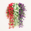 image:imageNearly Natural 30in UV Resistant Artificial Morning Glory Hanging Plant IndoorOutdoor  Set of 6Assorted 2