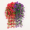 image:imageNearly Natural 30in UV Resistant Artificial Morning Glory Hanging Plant IndoorOutdoor  Set of 6Assorted 3