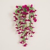 image:imageNearly Natural 30in UV Resistant Artificial Morning Glory Hanging Plant IndoorOutdoor  Set of 6Beauty