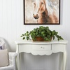 image:imageNearly Natural 34 in Artificial Pothos Ivy Plant with Ledge Basket